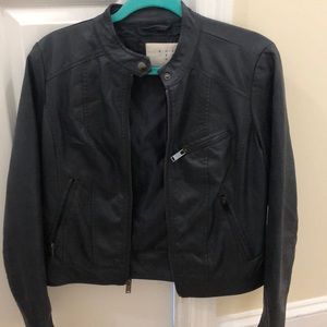 A new day pleather jacket in navy